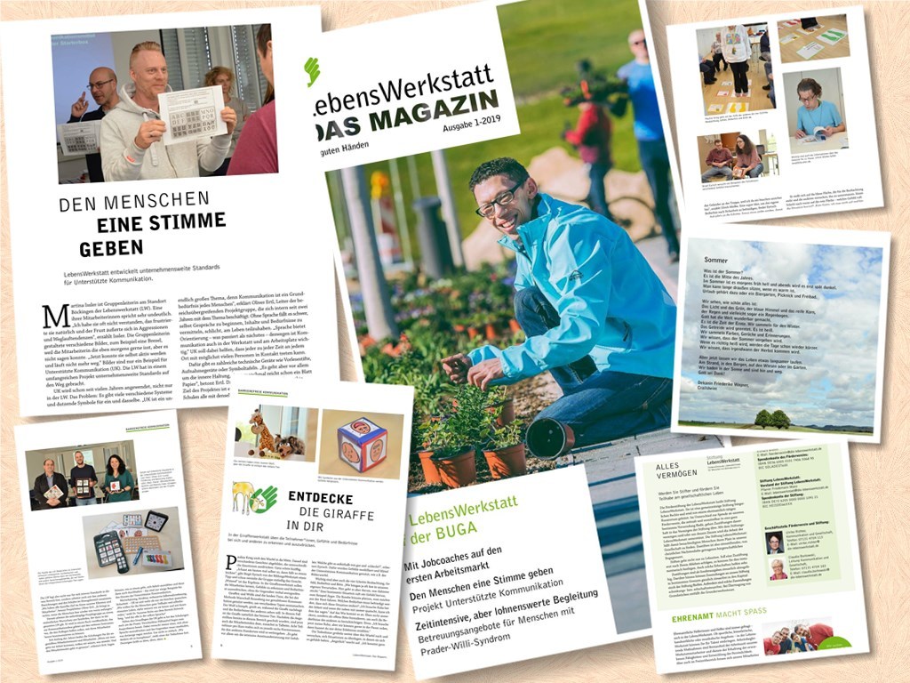 LebensWerkstatt. Das Magazin 1/19