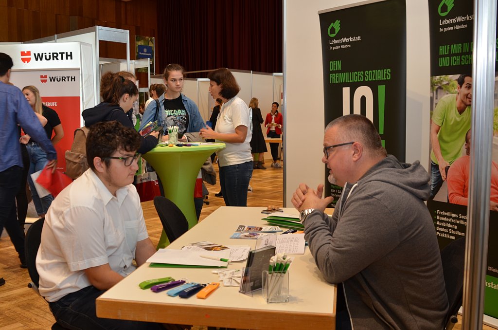 Nachwuchswerbung auf der Messe Vocatium