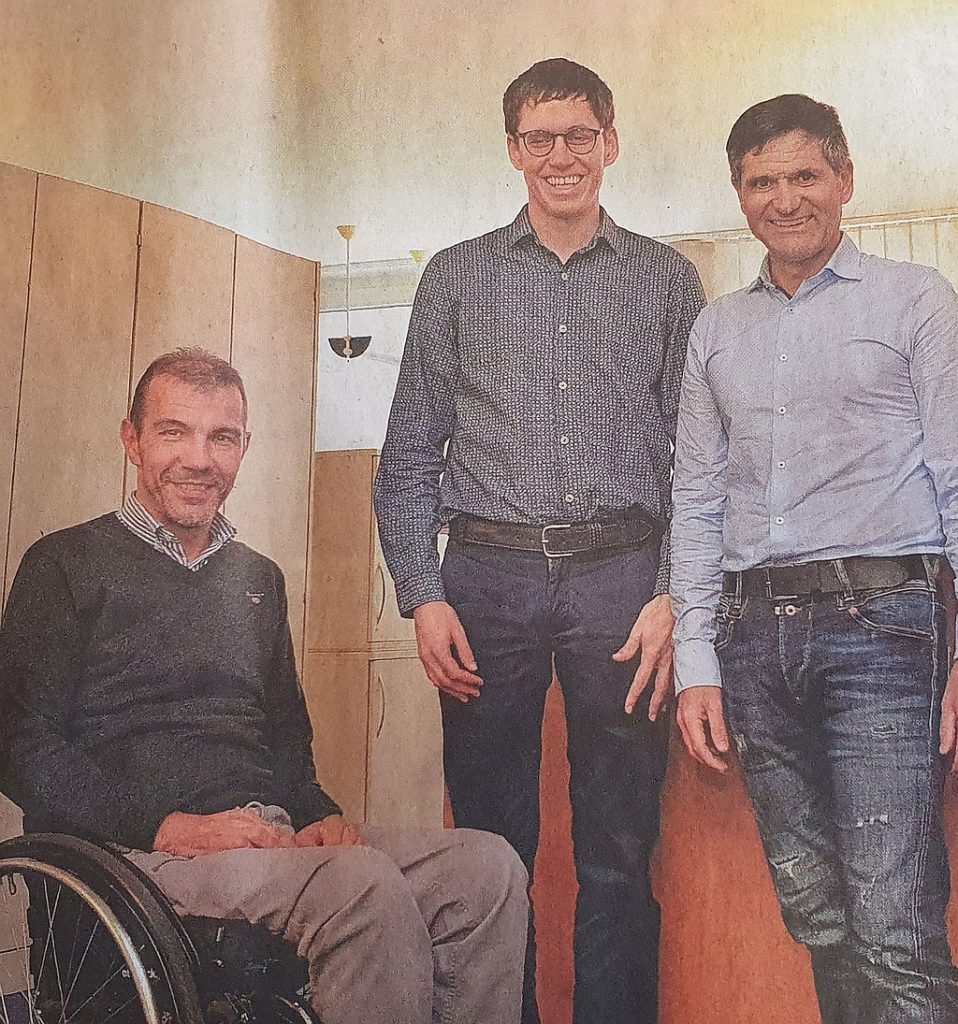 Tobias Steininger hat über die Maßnahme "Unterstützte Beschäftigung" seinen Traumjob gefunden