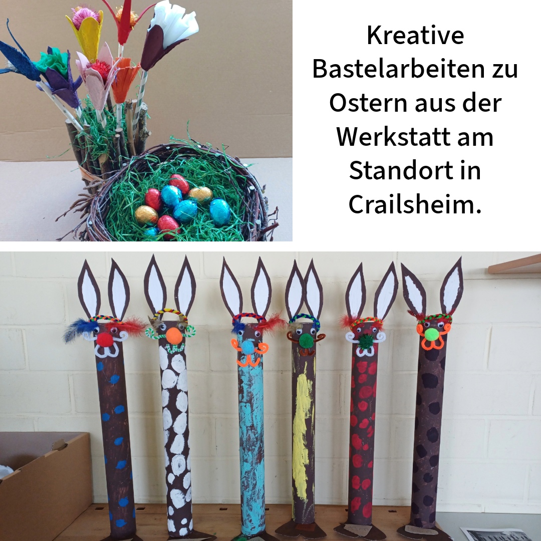 Kreative Bastelarbeiten zu Ostern