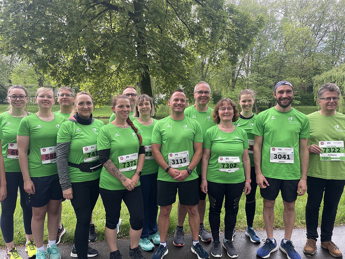 Team LebensWerkstatt beim Trollinger Lauf in Heilbronn