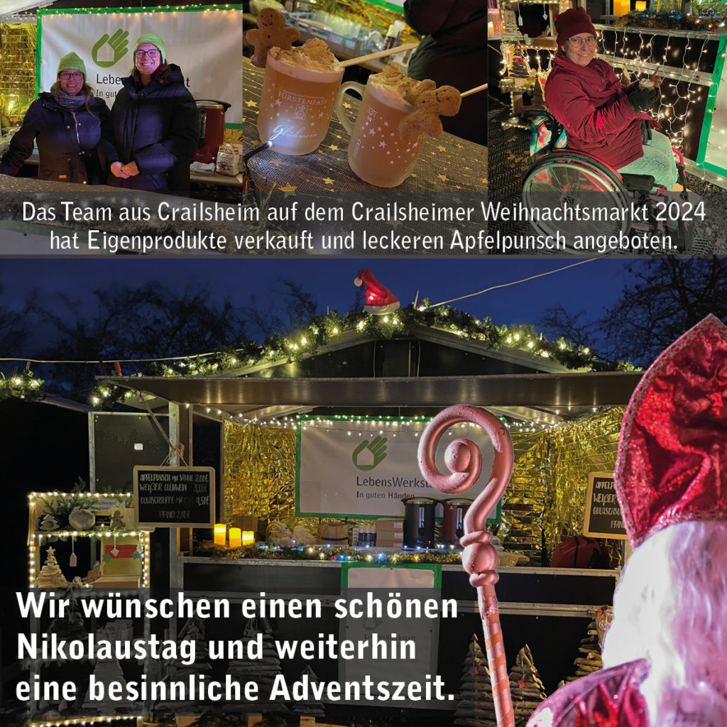 verschiedene eindrücke vom weihnachtsmarkt