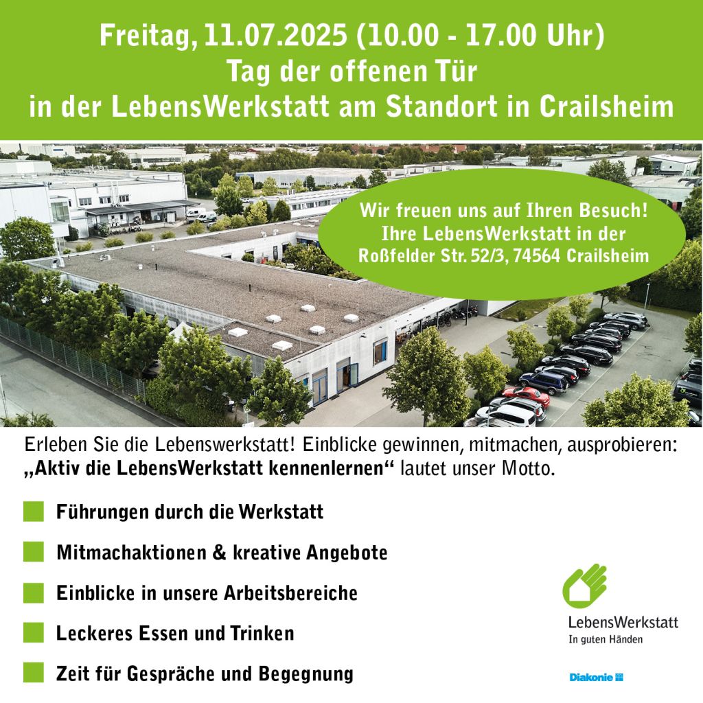 Tag der offenen Tür am 11.07.2025