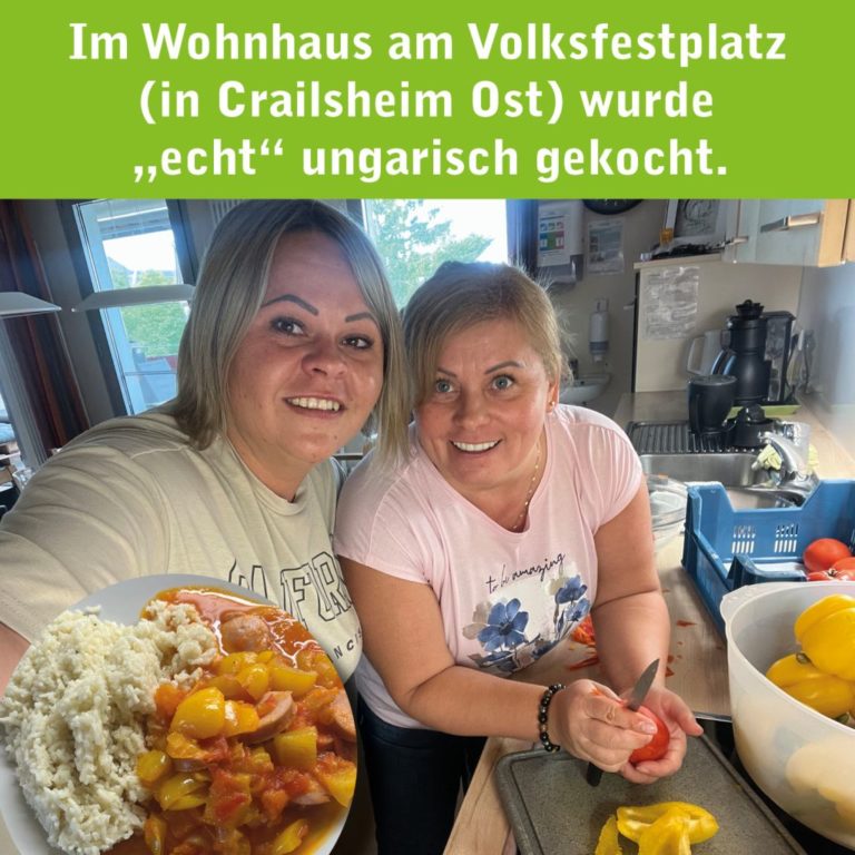 zwei damen kochen ungarisch