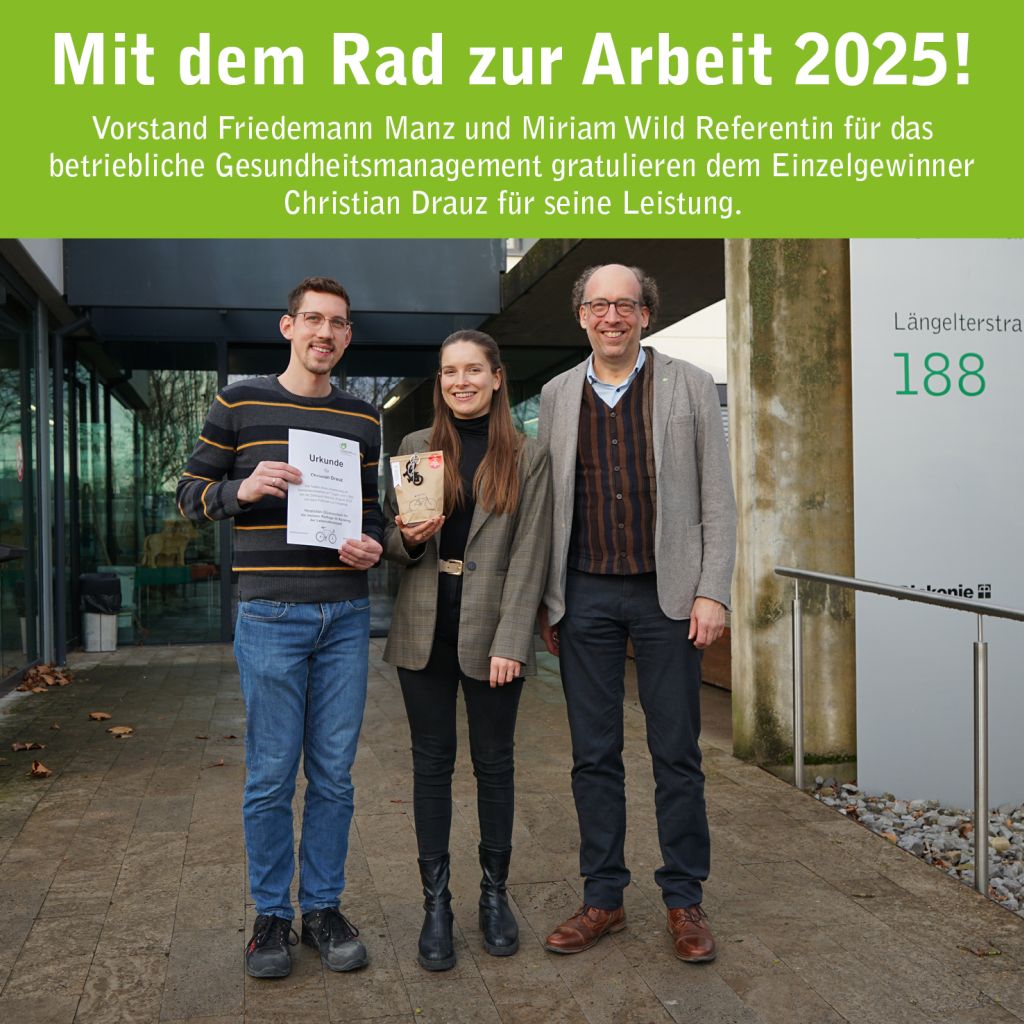 Mit dem Rad zur Arbeit 2025!