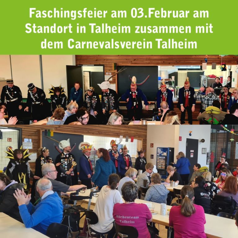 Bild einer Faschingsfeier mit vielen Menschen